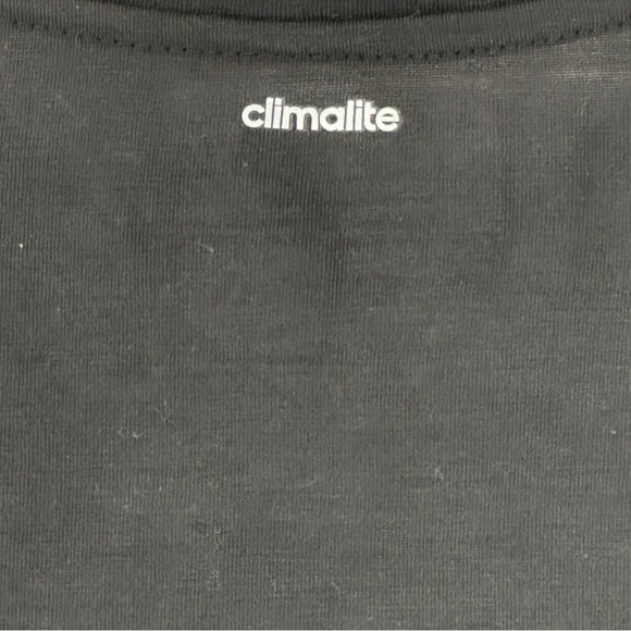 Adidas Youth Girls Climalite Ultimate V-Neck Short Sleeve Tee Black Size XL - Picture 11 of 11